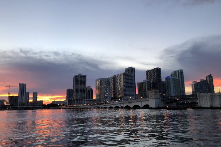 Miami Rent Boat | Downtown Miami from Biscayne Bay