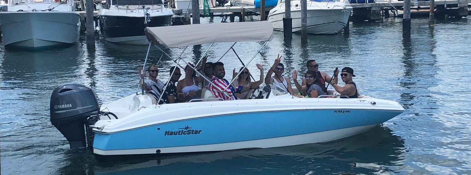 Rent Boat in Miami Now! (1 Hour)